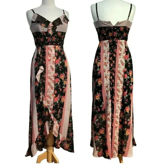 fitted lace wedding dress Beautiful Butterfly Maxi Dress from Kensie Dresses exclusive at – Urbanheer